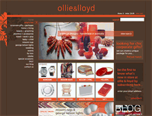 Tablet Screenshot of ollie-lloyd.com.au